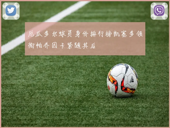 厄瓜多尔球员身价排行榜凯塞多领衔帕乔因卡紧随其后