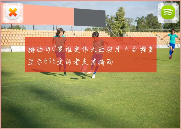 梅西与C罗谁更伟大西班牙六台调查显示696受访者支持梅西